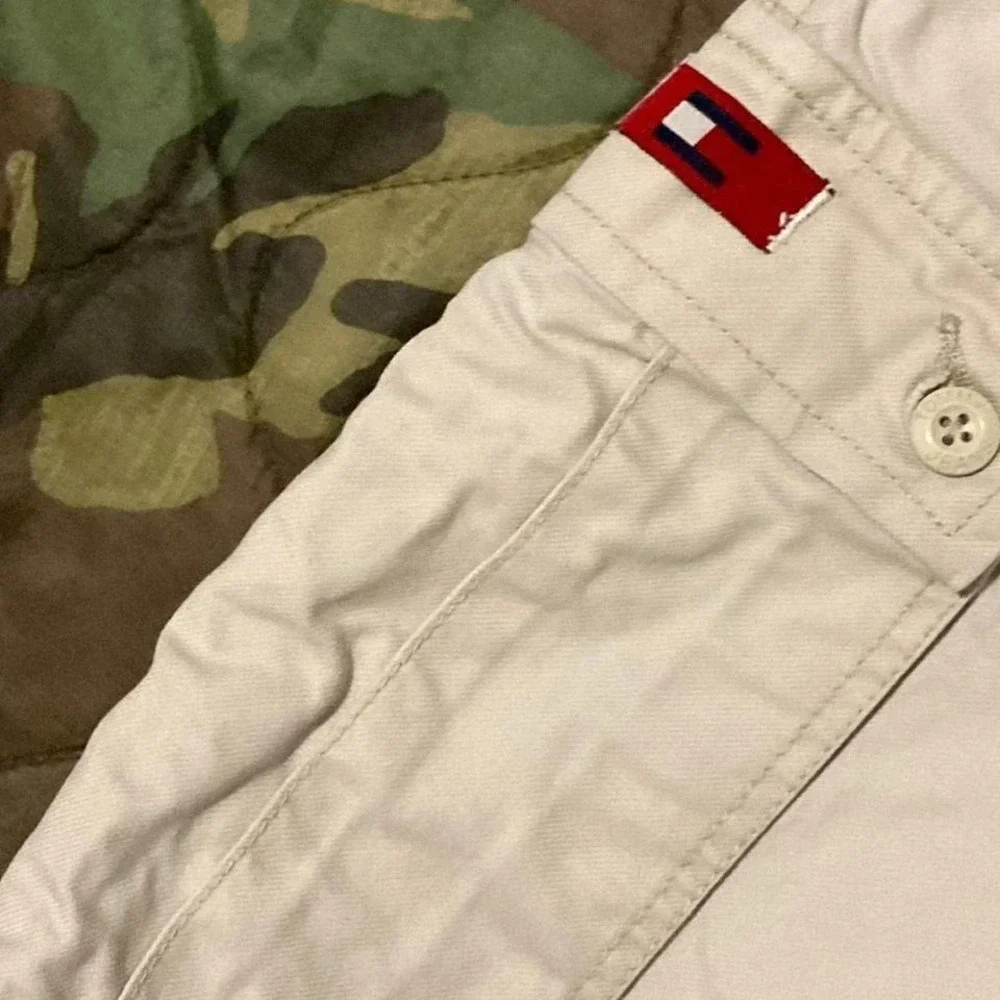Tommy jeans‎ vintage 90s wide leg cargo pants baggy size 33/30.5